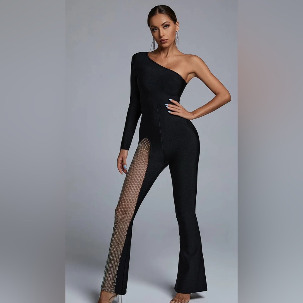 Black jumpsuit